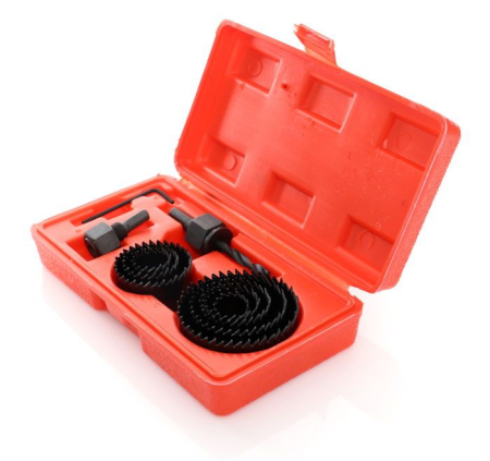 Set carote pentru lemn, 11 buc 19-64mm, KD10278, Kraft&Dele [3]