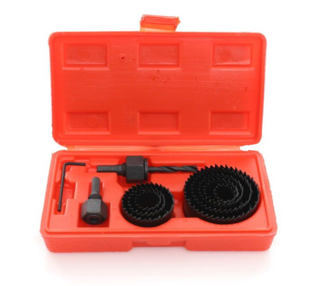 Echipamente de atelier - Set carote pentru lemn, 11 buc 19-64mm, KD10278, Kraft&Dele
