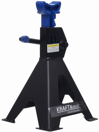 Set Cric hidraulic, Kraft&Dele KD1377, cu profil scazut, 2 T, 130-300 mm + Suporturi auto reglabile Kraft&Dele KD3170, set 2 buc, 275-415mm, 2 tone, grafit/negru [15]