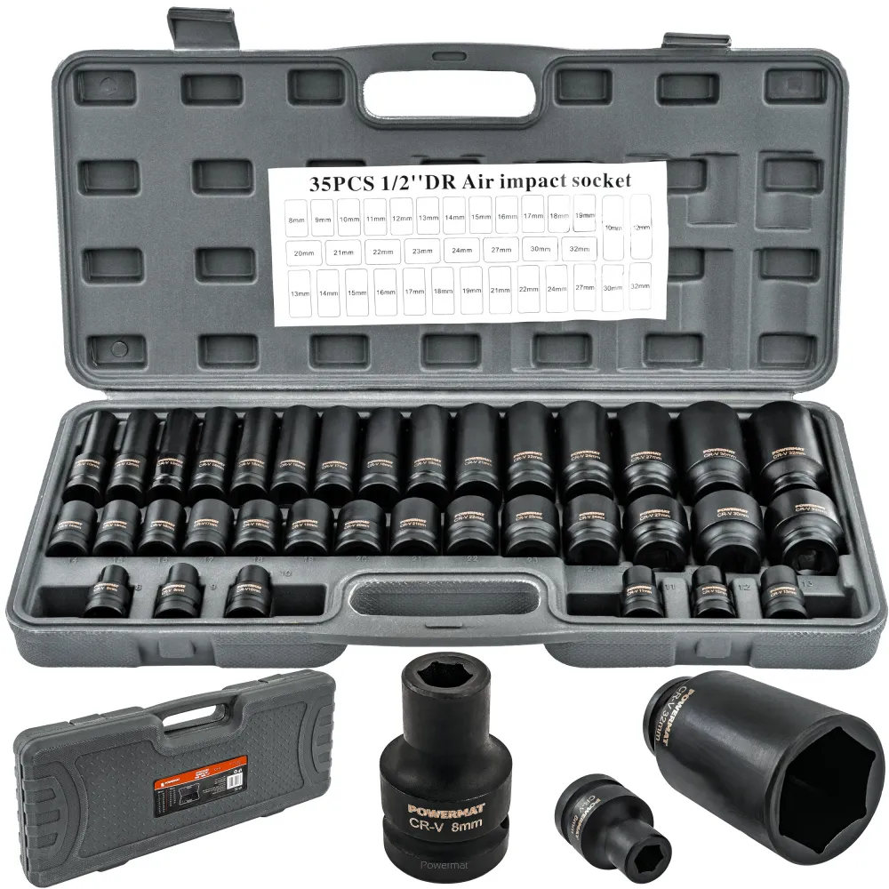 Chei și truse chei - Set de chei tubulare, 35 buc, 8-32 mm | PM-ZNU-832T