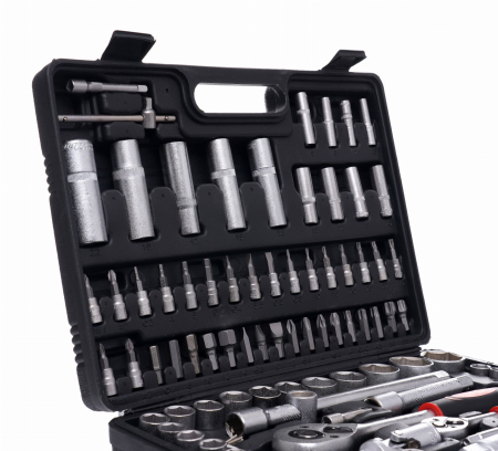 Set de chei tubulare cu clichet EC303, cutie cu 108 buc. [3]