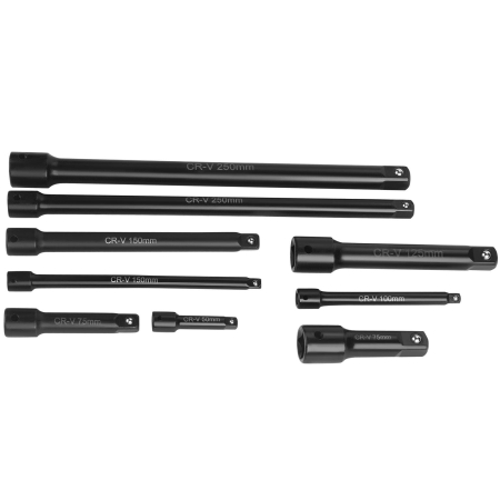 Set extensii de impact 9 bucăți 1/4" 3/8" 1/2" KD12532 [4]