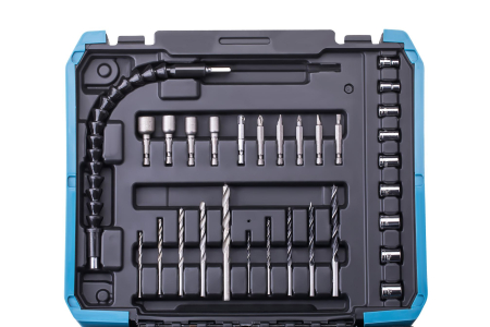 Set masina de gaurit si insurubat cu acumulator si accesorii, 21 V, 2 Ah, Kraft&Dele KD3355 [16]