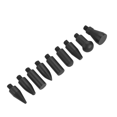 Set pentru reparare Lovituri PDR, Kraft&Dele, 15 Elemente, 5 Ciocanele Nylon, Ciocanel cu 9 Capete [2]
