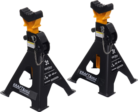 Piese si accesorii - Set suport auto tip capra, 3 T, 2 elemente, Kraft&Dele KD3096