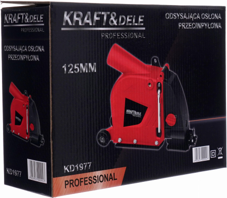 Sistem adaptor de aspirare a prafului pentru polizor unghiular KD1977 [11]