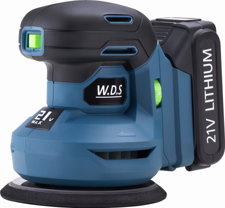 Echipamente de atelier - Slefuitor cu excentric, acumulator WDS, 21 V, 125 mm, Kraft&Dele WDS2525