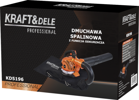 Suflantă pe benzină cu funcție de aspirare 3,8 CP KD5196 KIT [12]
