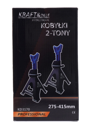 Suporturi auto reglabile Kraft&Dele KD3170, set 2 buc, 275-415mm, 2 tone, grafit/negru [1]