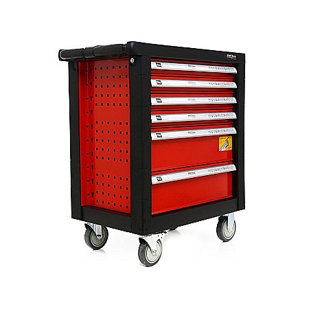 Dulap scule, Kraft&Dele KD361, pe roti, 6 sertare, 263 piese [10]