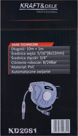 Tambur automat pentru furtun de gradina 10m KD2081 [11]