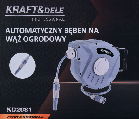 Tambur automat pentru furtun de gradina 10m KD2081 [12]