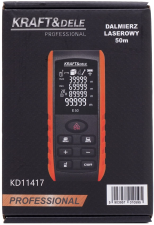 Telemetru laser, 50 m KD11417 [1]