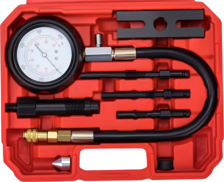 TESTER DE PRESIUNE DE COMPRESIE - MOTORINĂ 0-70 BAR MAX KD12516 [8]