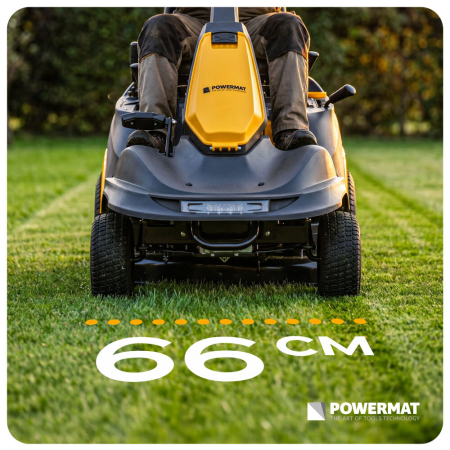 TRACTOR DE GRĂDINĂ 660MM 150L PM-OTS-6HPM [21]
