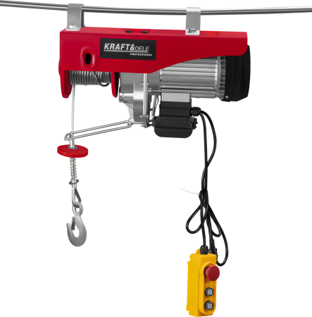 Accesorii remorci și trolii - Troliu electric 230V 1350W 500/1000kg KD2192