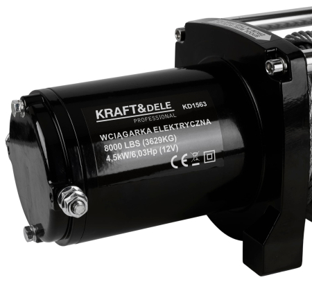 Troliu - KD1563 Troliu electric de 8000 lbs (3629kg) 12V [19]