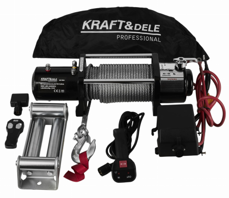 Troliu - KD1564 Troliu electric 9500LBS 12V [10]