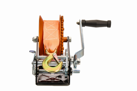 Troliu Manual 1588 kg cu centura sintetica 10m 50mm KD1315 Kraftdele Informatii: [4]