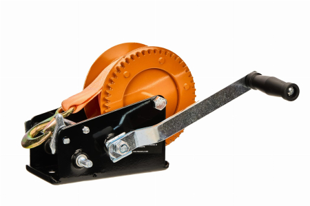 Scule speciale - Troliu Manual 1588 kg cu centura sintetica 10m 50mm KD1315 Kraftdele Informatii: