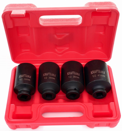 Trusa tubulare, de impact 1/2" 4 buc, KD11754, Kraft&Dele [6]