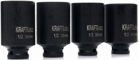 Trusa tubulare, de impact 1/2" 4 buc, KD11754, Kraft&Dele [3]