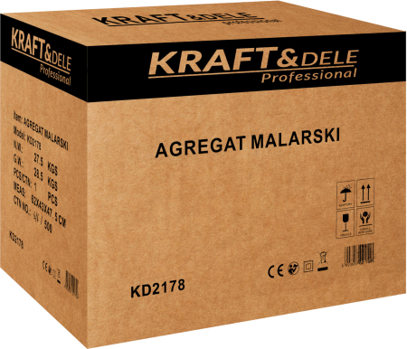 Unitate de vopsire 3500W 19L/min + accesorii KD2178 [12]