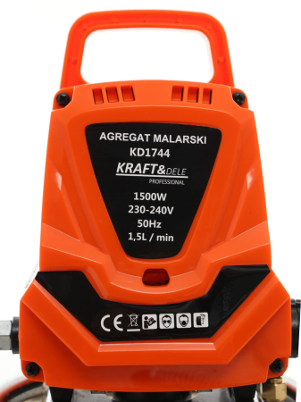 Unitate de vopsire cu piston KD1744 de 1500 W [6]