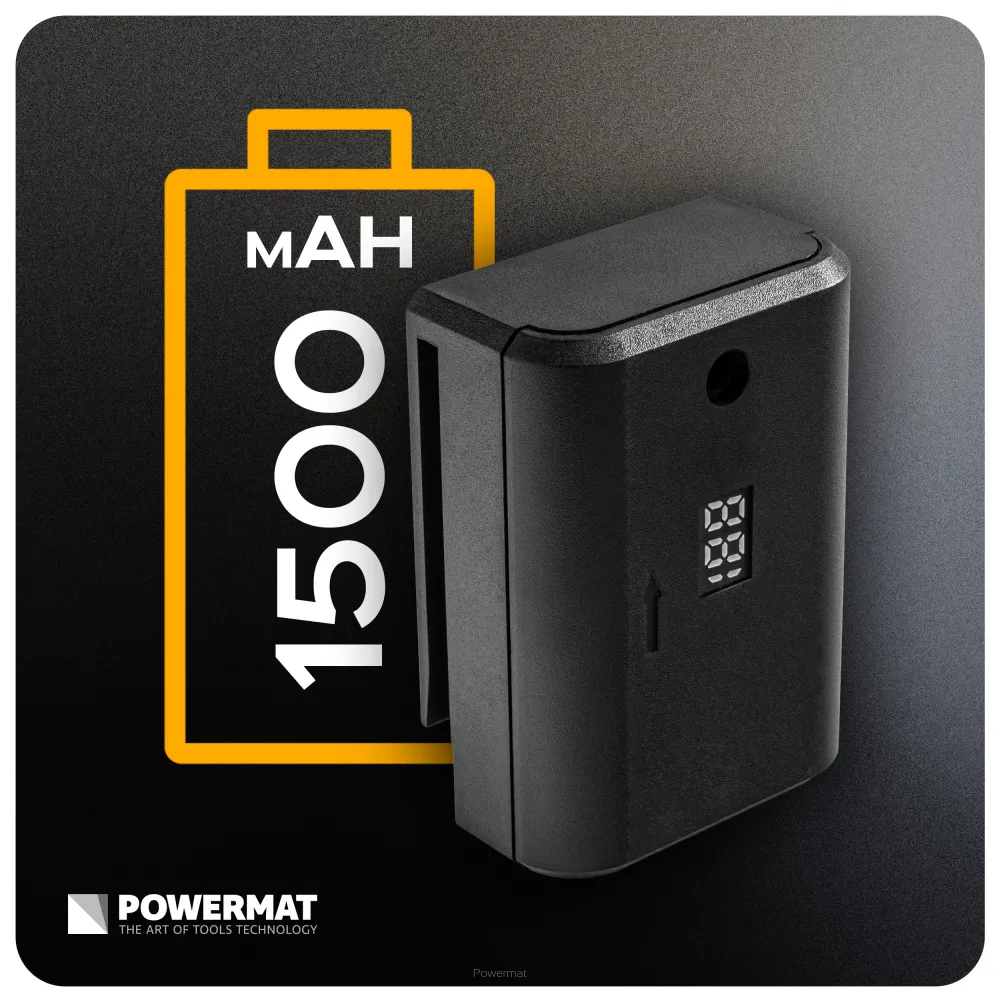 Ventuza cu baterie pentru gresie si sticla capacitate maxima sigura 200 kg Powermat PM1589 [1]