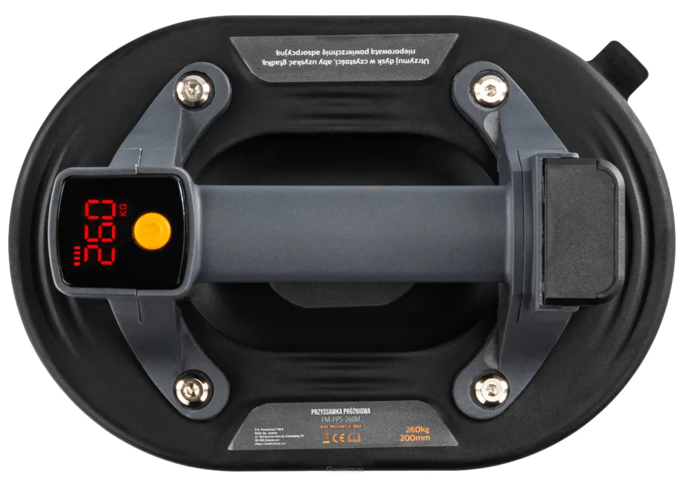 Ventuza cu baterie pentru gresie si sticla capacitate maxima sigura 200 kg Powermat PM1589 [9]
