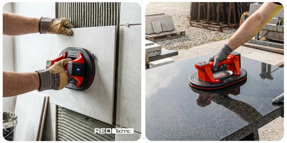 Ventuza pentru sticla cu acumulator, Red Technic RTPPS0170 [7]