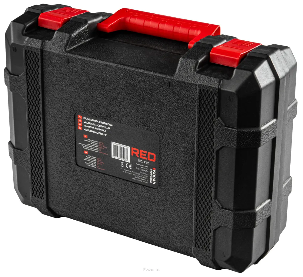 Ventuza pentru sticla cu acumulator, Red Technic RTPPS0170 [11]