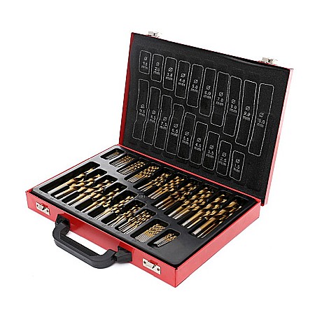 Burghie din titan HSS pentru metal 170 buc [1]