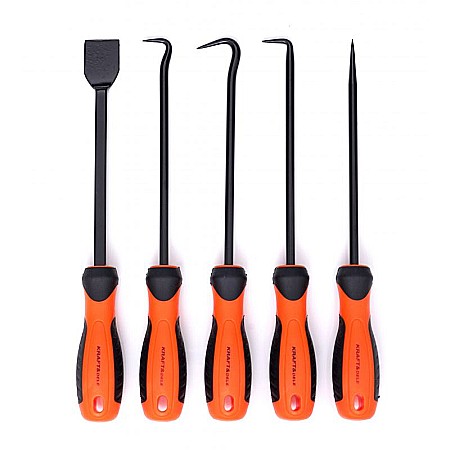 Scule si unelte de mana - Set carlige, Kraft&Dele KD10959, 9 piese, diverse forme