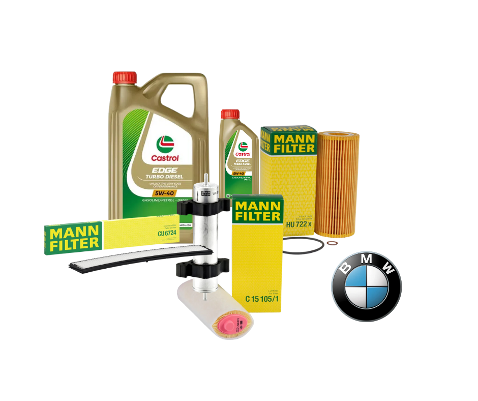 Pachet filtre revizie Bmw Seria 3 E46 320 d 150 cai, filtre Mann-Filter BMW320D [1]