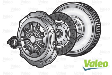 Ambreiaj - KIT AMBREIAJ 4P (SET + VOLANTA SIMPLA) VALEO 835035