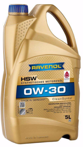 0w30 - RAVENOL HSW SAE 0W-30 5L