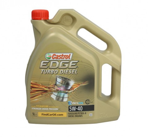 5w40 - Ulei Motor Castrol Edge Turbo Diesel 5W40 5L