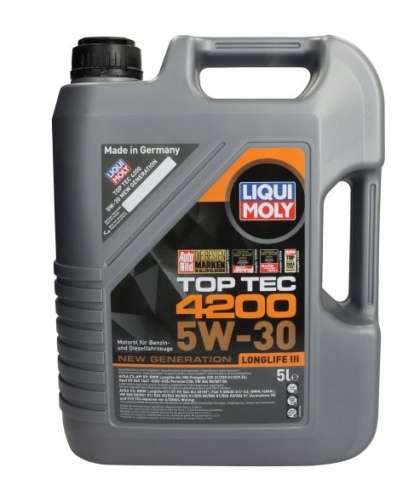 Filtre - Ulei motor Liqui Moly Top Tec 4200 5W-30 (3707) (2693) (8973) 5L