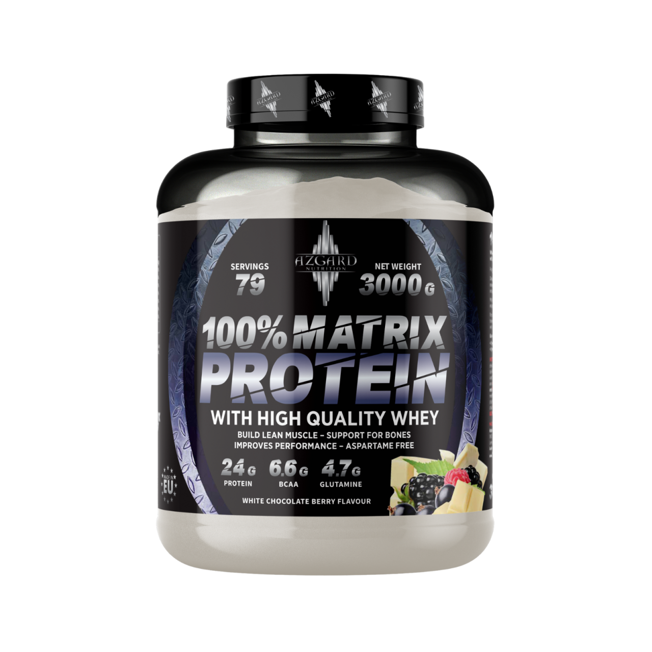 Azgard MATRIX Whey - White Chocolate Berry - 3000g [1]