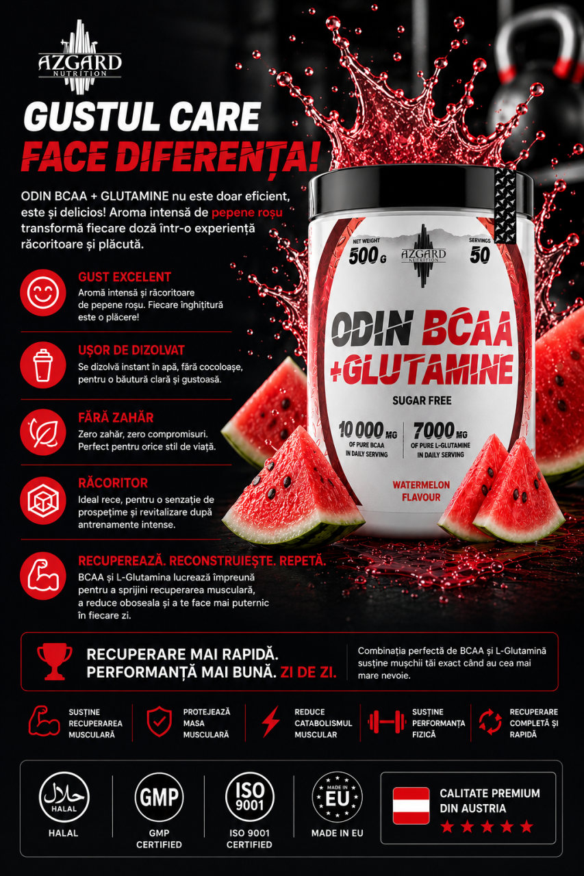 ODIN BCAA+GLUTAMINE WATERMELON 500g [2]