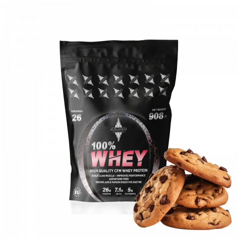 PROTEINE AZGARD CFM WHEY - Azgard 100% WHEY - COOKIES&CREAM 908g