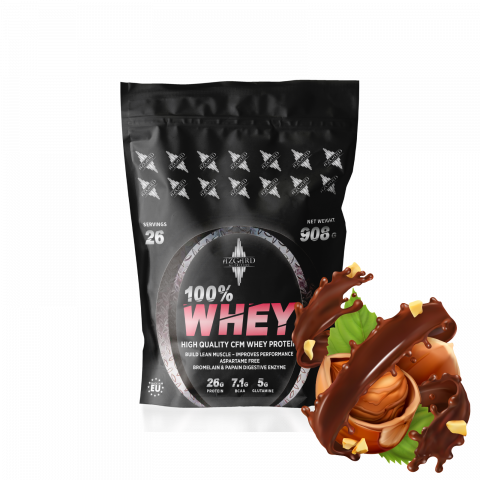 PROTEINE AZGARD CFM WHEY - Azgard 100% WHEY - CHOCOLATE HAZELNUT 908g