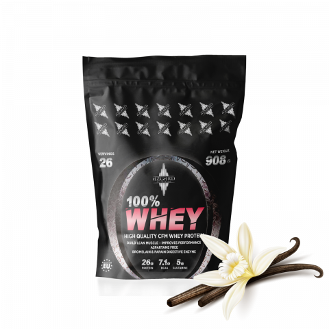 PROTEINE AZGARD CFM WHEY - Azgard 100% WHEY - VANILLA 908g