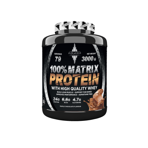 PROTEIN COMPLEX AZGARD MATRIX WHEY - Azgard MATRIX Whey - Triple Chocolate 3000g