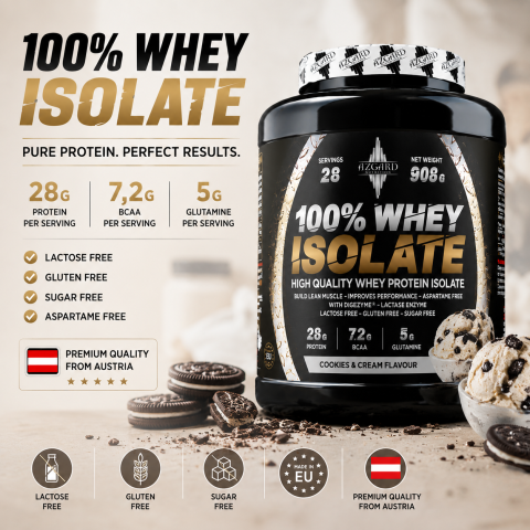 PRODUSE - Azgard Whey ISO - COOKIES&CREAM 908g