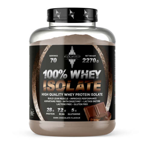 PROTEINE AZGARD ISOLATE WHEY - Azgard Whey ISO - DARK CHOCOLATE 2270g