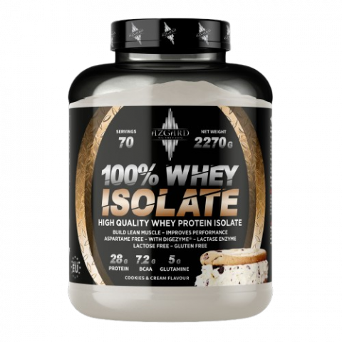 PROTEINE AZGARD ISOLATE WHEY - Azgard Whey ISO - COOKIES&CREAM 2270g