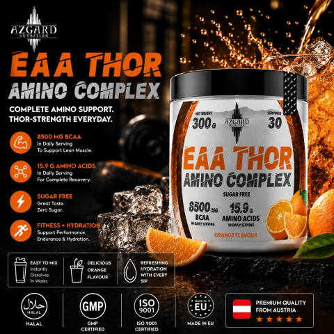 AMINO ACIDS - EAA THOR AMINO COMPLEX - ORANGE 300g