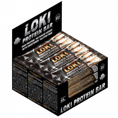 LOKI PROTEIN BAR - LOKI PROTEIN BAR 12*50g
